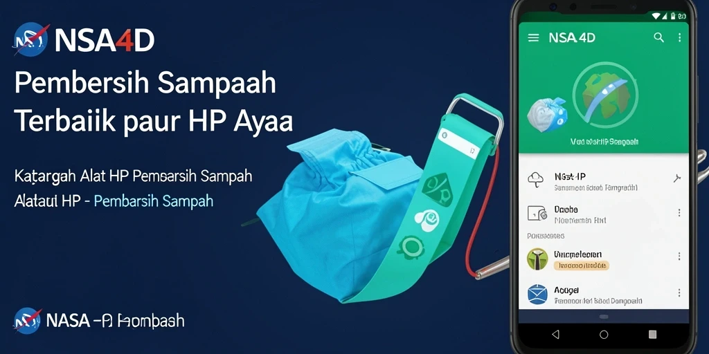 Antarmuka aplikasi NASA4D yang sederhana dan fungsional.