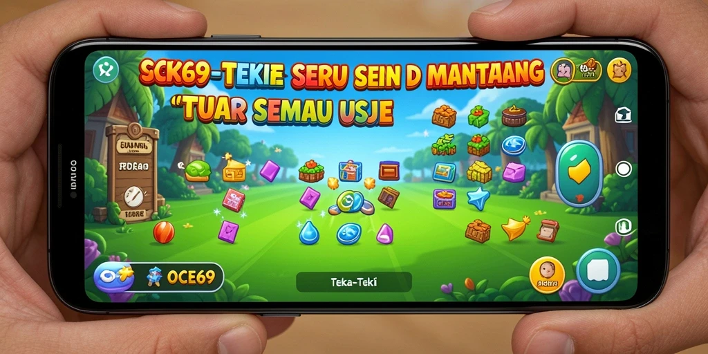 Tampilan antarmuka permainan OCE69 yang menarik dan berwarna-warni.
