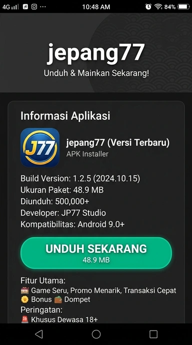 Panduan Lengkap Unduh dan Instal jepang77 APK