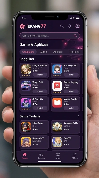 jepang77 | Indeks Aplikasi Populer & Kanal Uji Terbaik