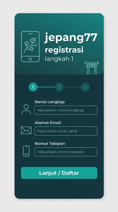 Panduan Registrasi Akun jepang77 untuk Pengguna Android