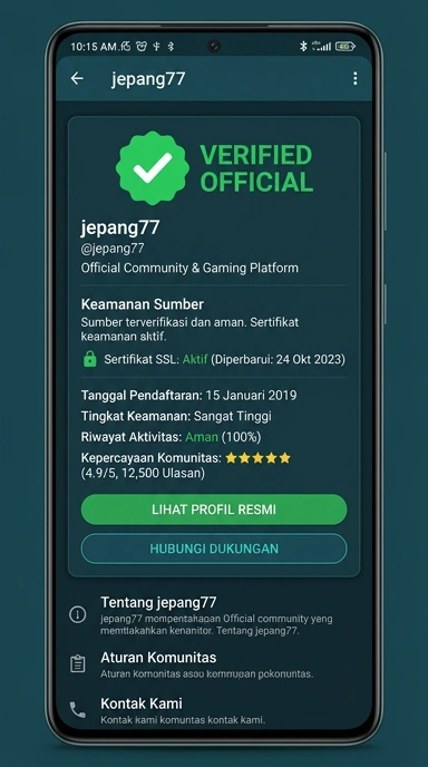 Halaman Resmi Unduh jepang77 untuk Pengguna Android